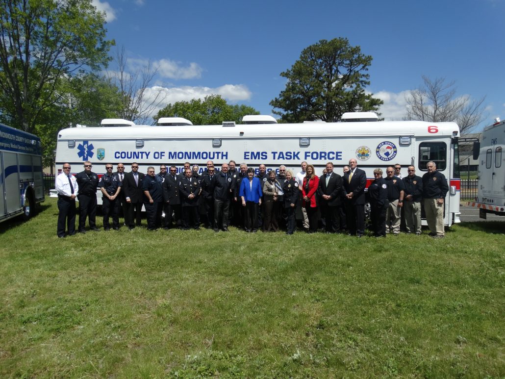 EMS Week is Celebrated as Sheriff’s Center in Neptune Premier