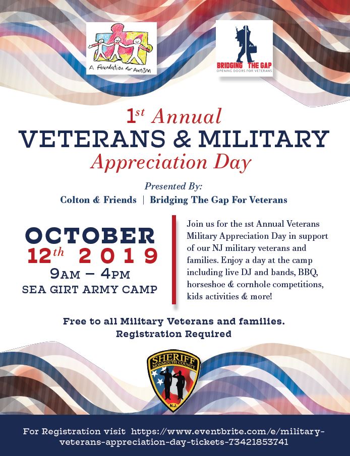 1st Annual Veterans & Military Appreciation Day – Monmouth County